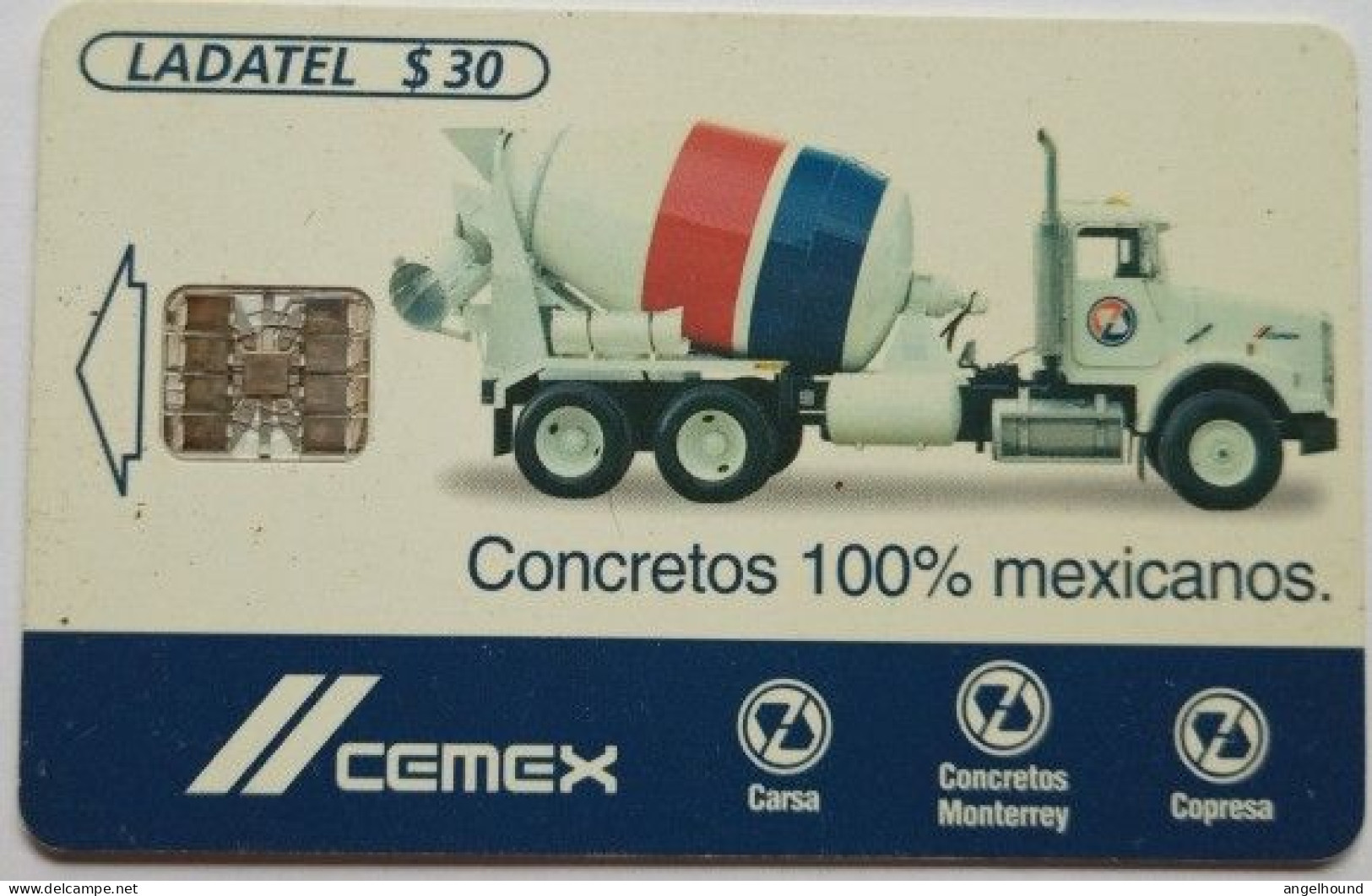 Mexico Ladatel $30 - Cemex - Mexique