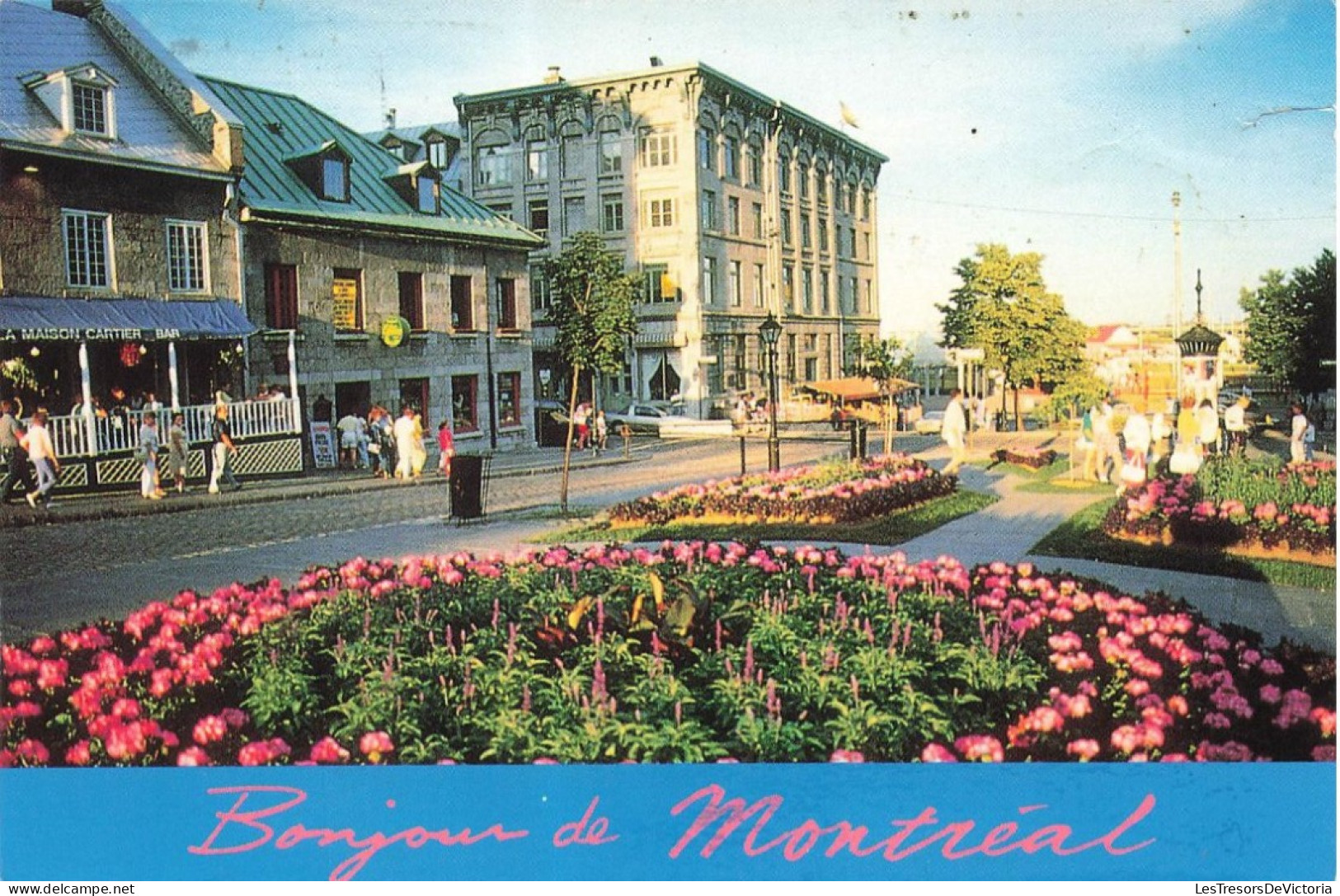 CANADA - Montréal - Place Jacques Cartier - Carte Postale - Montreal