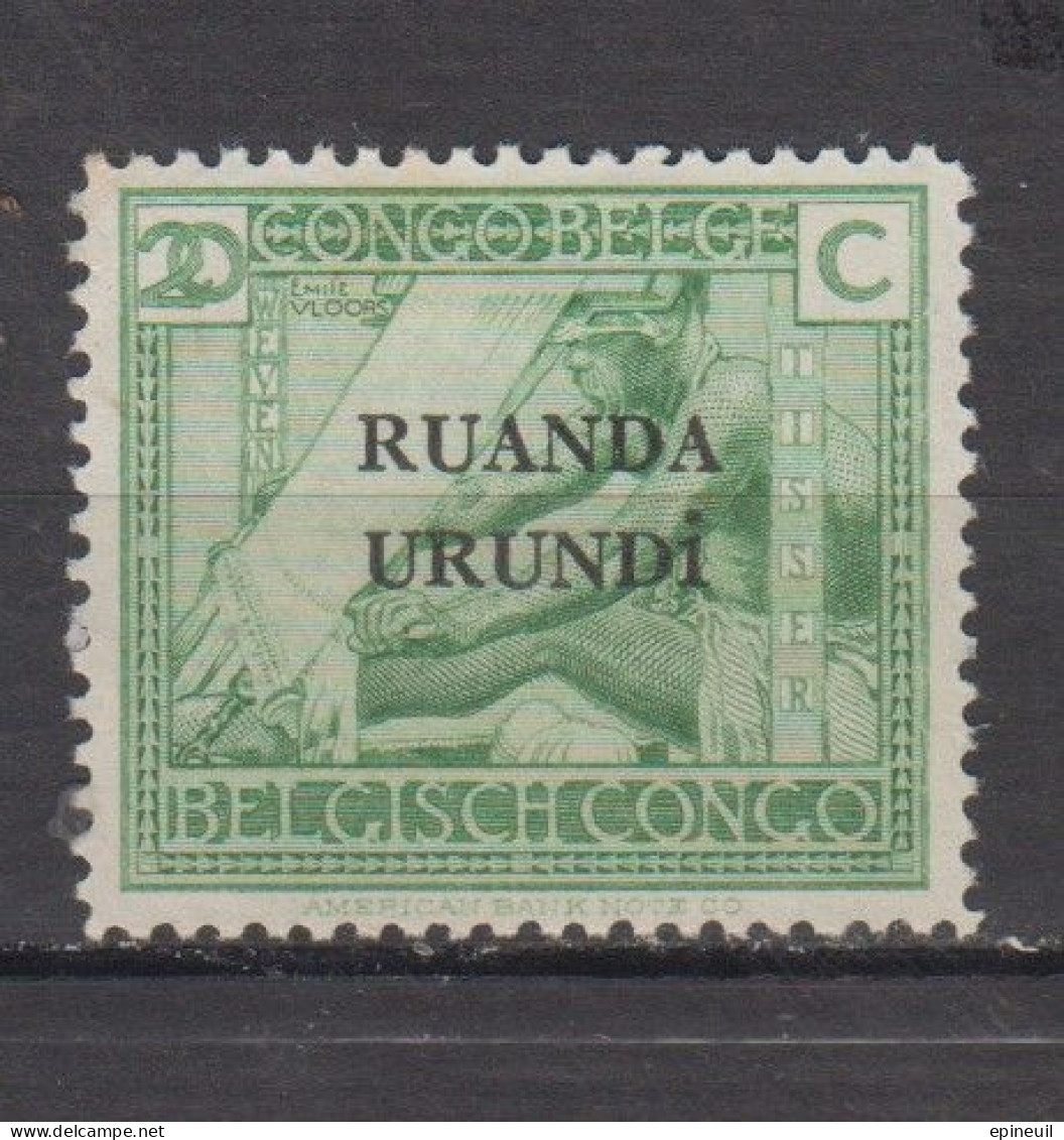 RUANDA URUNDI * 1925  YT N° 62 - Neufs