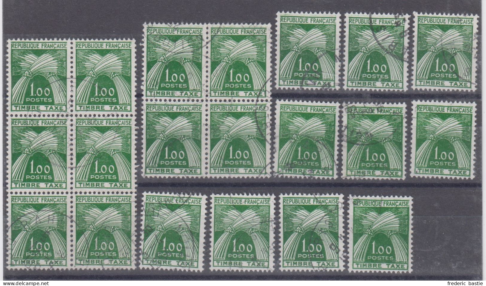 France  -  Taxe N° 94 X 20  Oblitérés - 1960-.... Used