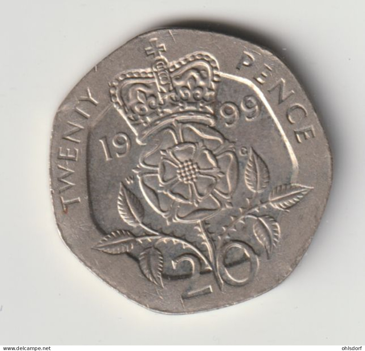 GREAT BRITAIN 1999: 20 Pence, KM 990 - 20 Pence