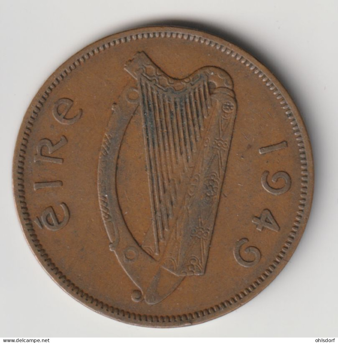 IRELAND 1940: 1 Pingin, KM 11 - Irland
