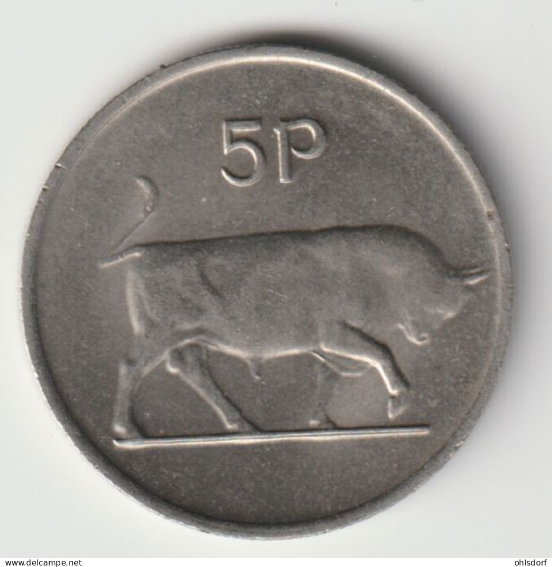 IRELAND 1980: 5 Pence, KM 22 - Irlande