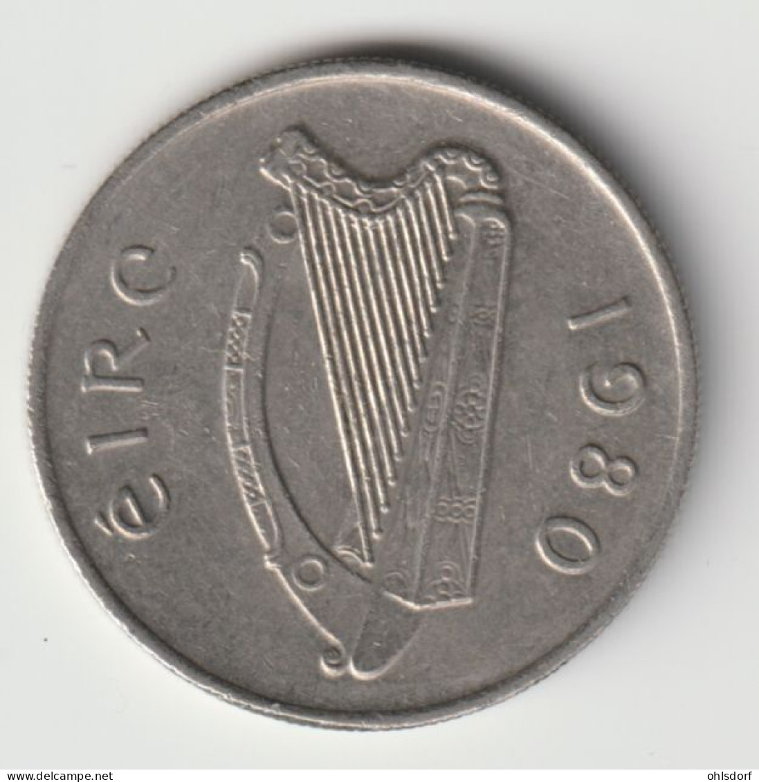 IRELAND 1980: 5 Pence, KM 22 - Irland