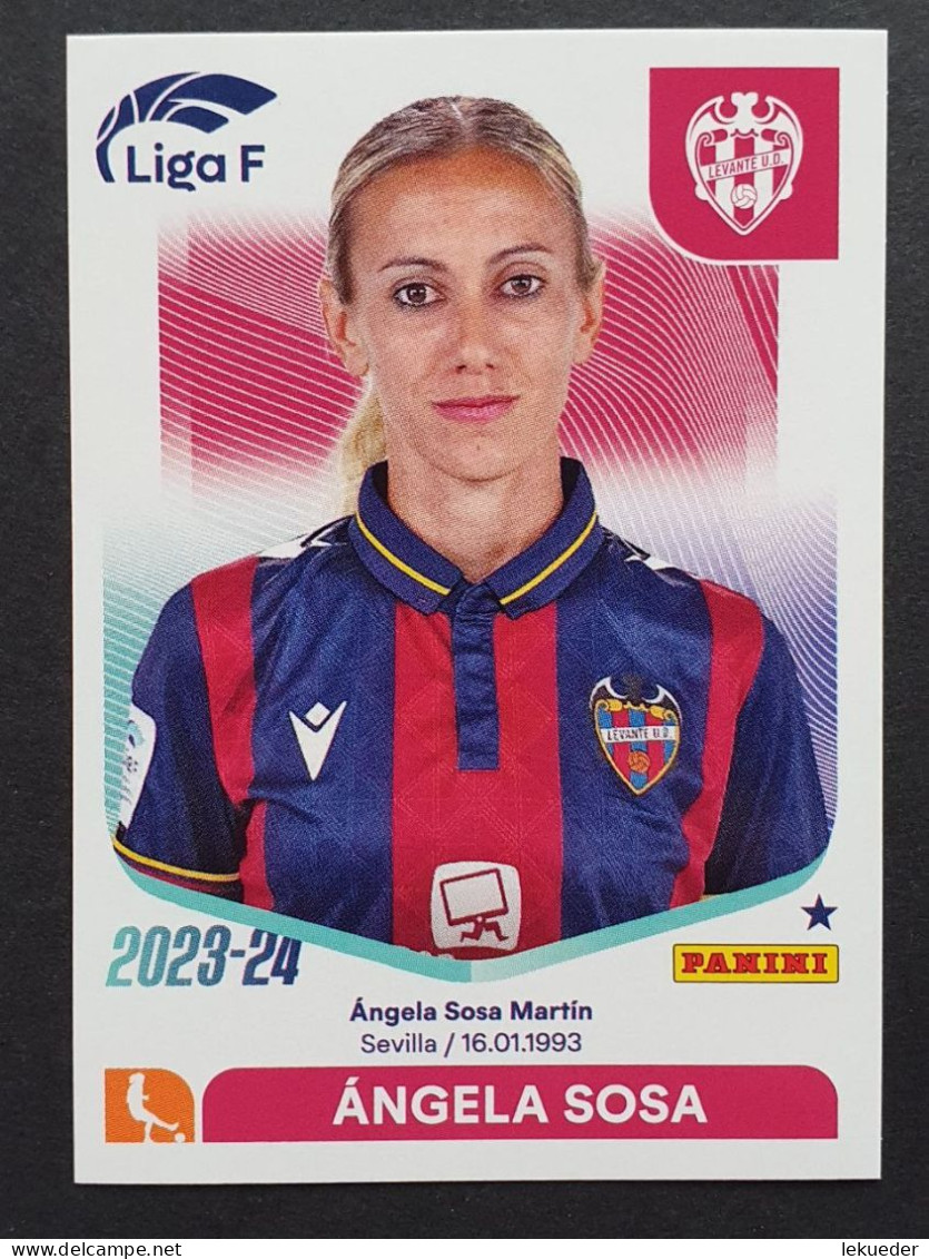 #176 ÁNGELA SOSA (Levante UD) - PANINI Liga F 2023-24 Sticker WOMEN