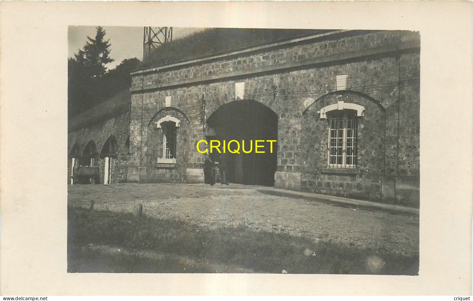 78 Montigny Les Bretonneux, Carte Photo N° 5, Fort De St Cyr, L'entrée, Beau Document - Montigny Le Bretonneux