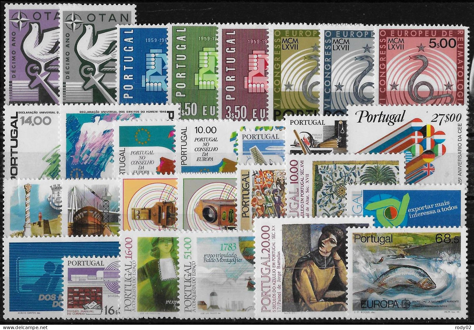 PORTUGAL - LOT - NEUF** MNH - 2 SCANS - Verzamelingen