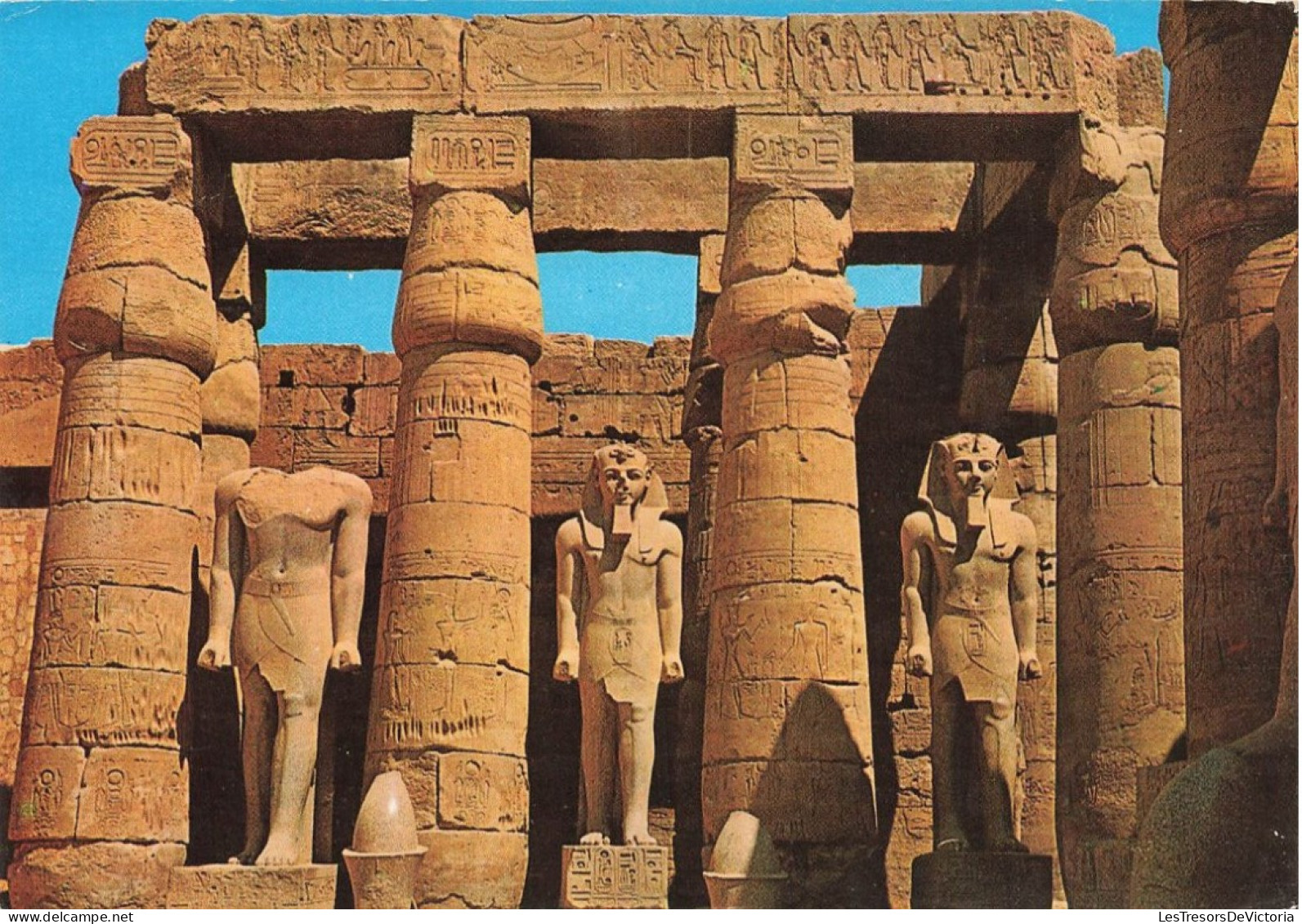 EGYPTE - Luxor - Ramses II Temple - Carte Postale - Louxor