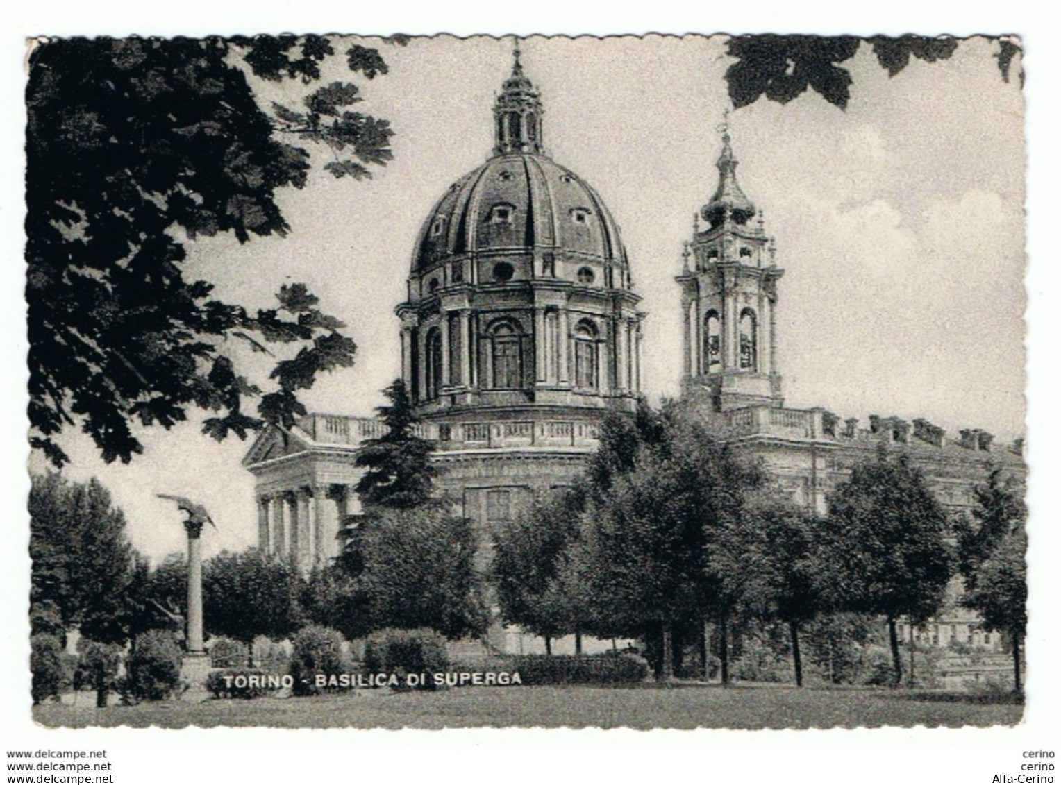 TORINO:  BASILICA  DI  SUPERGA  -  PER  LA   SVIZZERA  -  FG - Churches