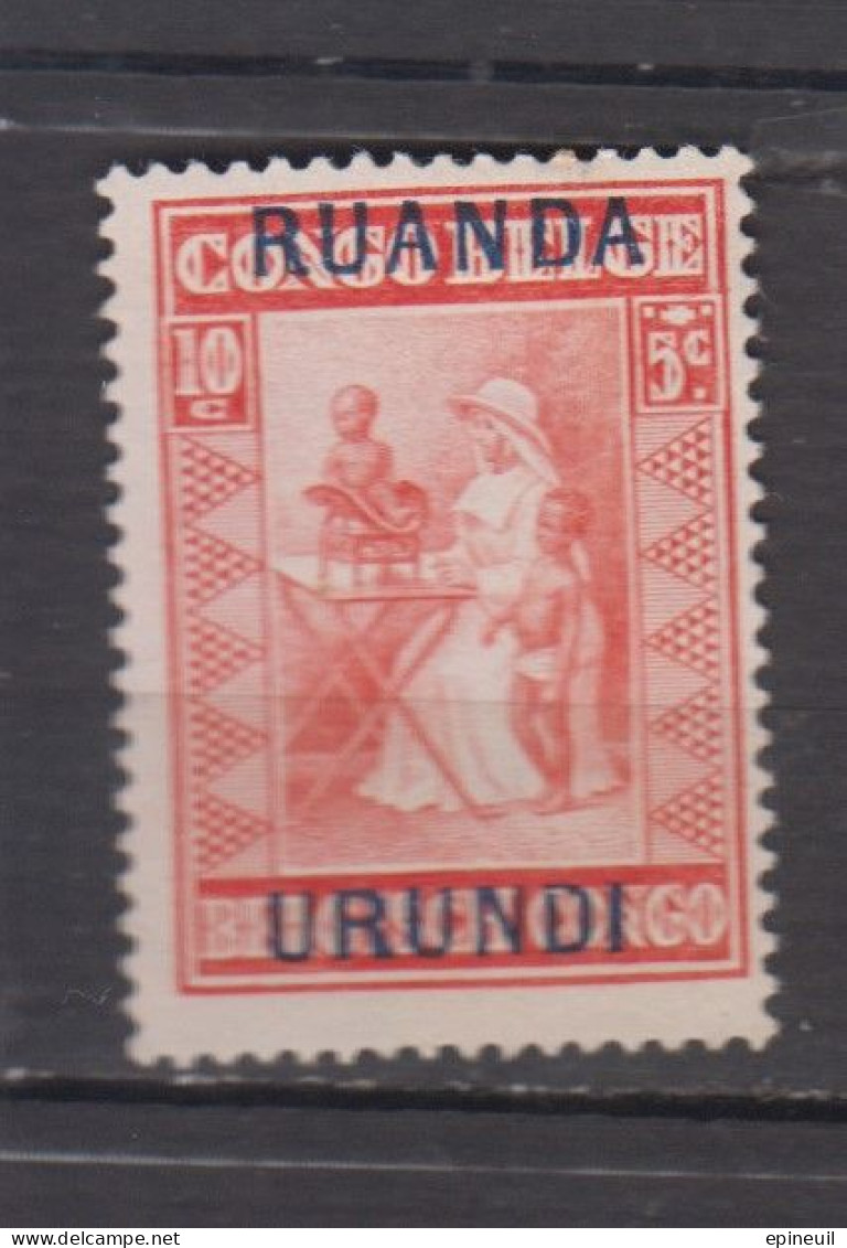 RUANDA URUNDI * 1930  YT N° 81 - Neufs