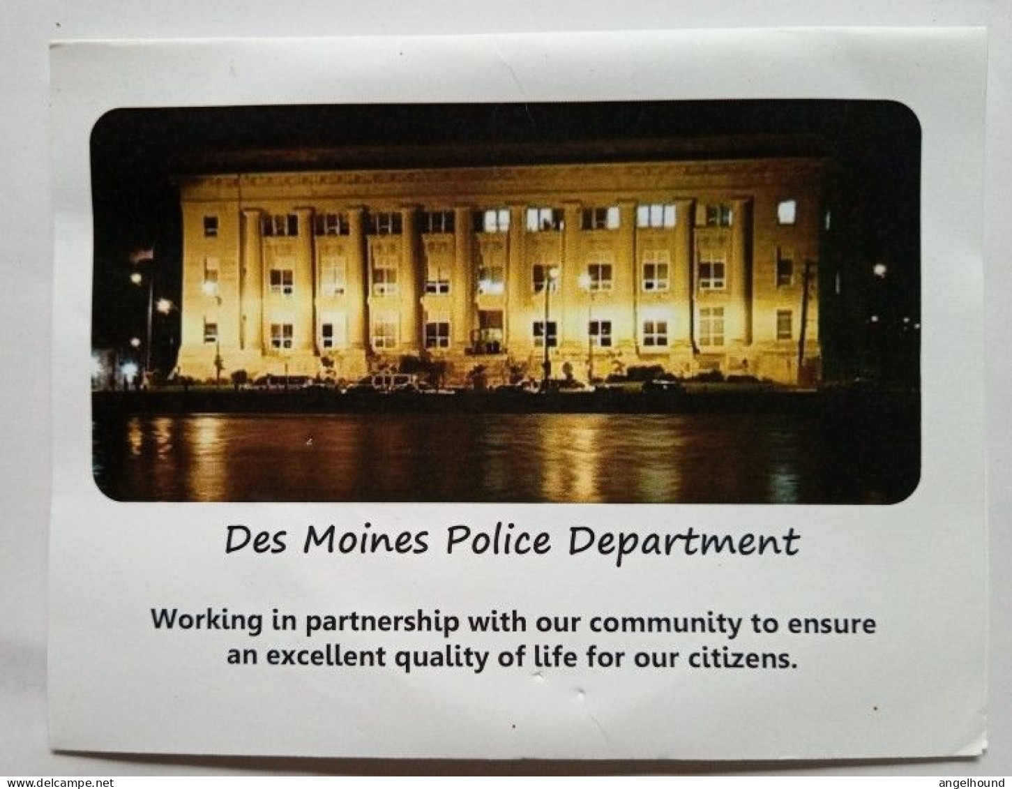 Des Moines , IOWA  USA - Police - Polizei