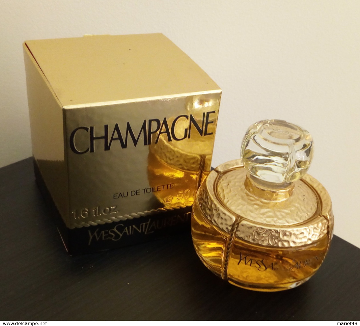 FLACON DE PARFUM  CHAMPAGNE DE YVES SAINT LAURENT - Dames