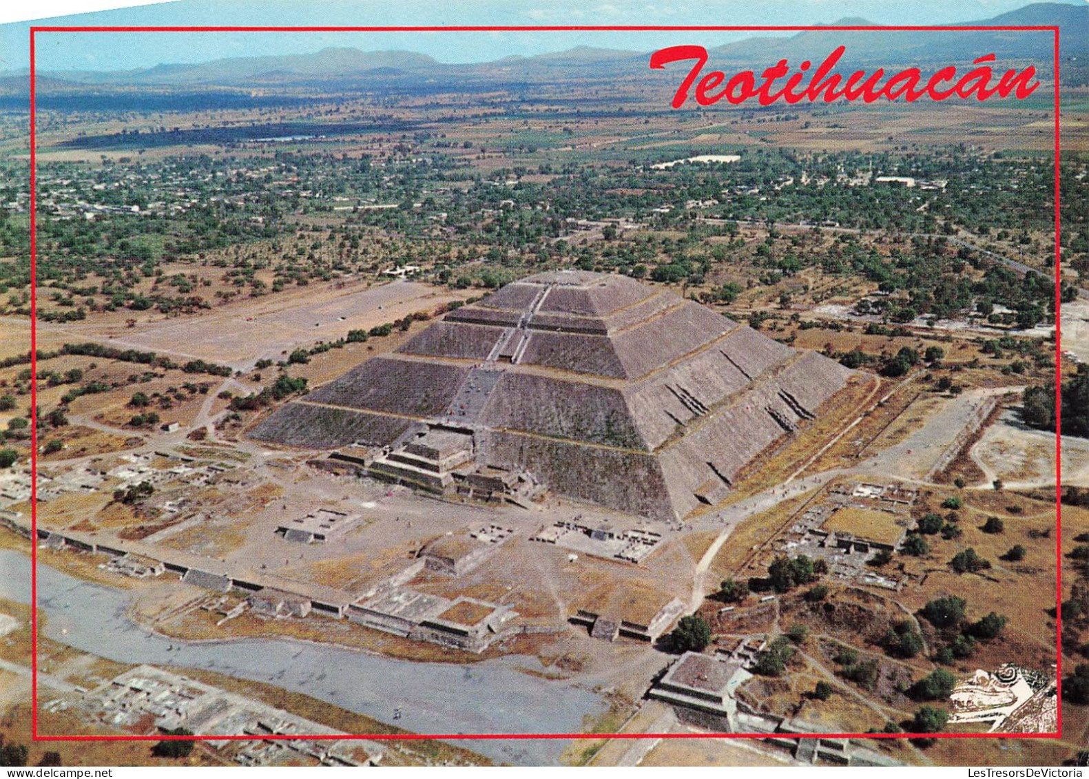 MEXIQUE - Teotihuacan - Pyramide Du Soleil - Carte Postale - Messico