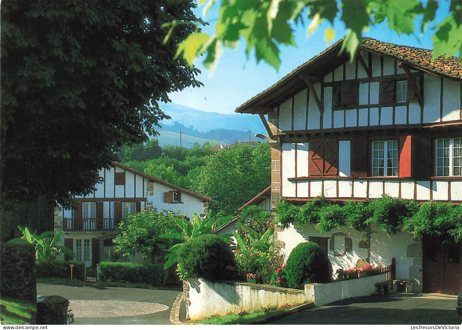 FRANCE - Ainhoa - Maisons Basques - Carte Postale - Ainhoa