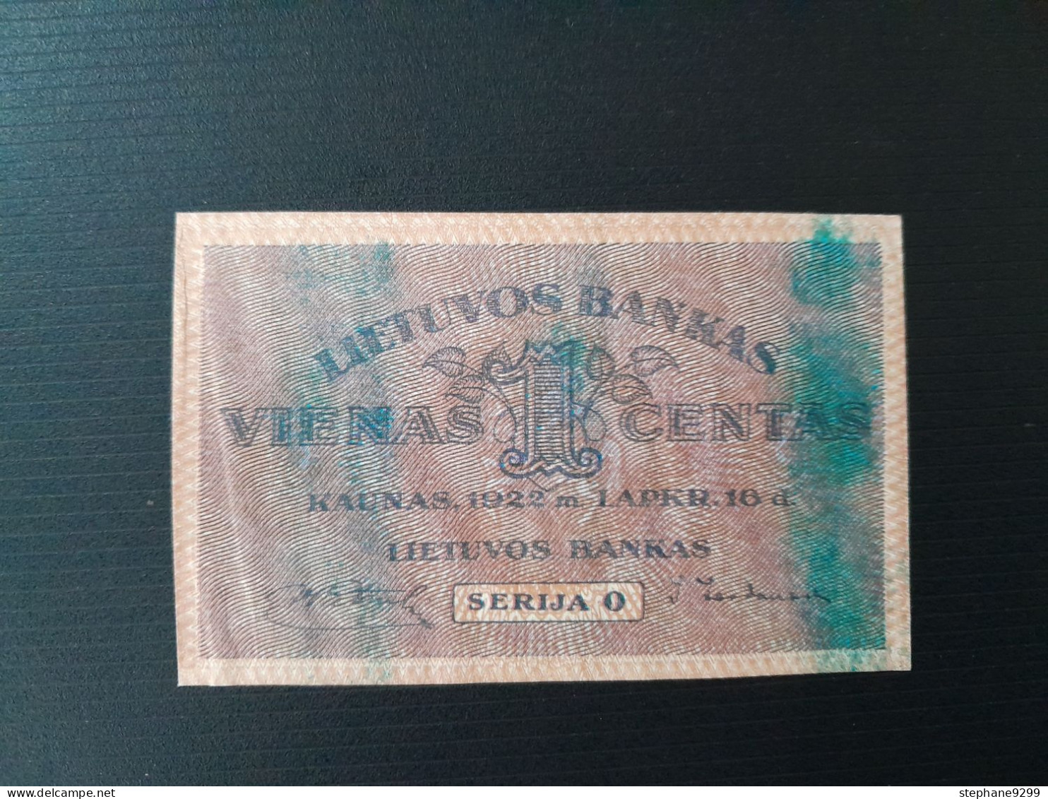 COPY.LITUANIE 1 CENTAS 1922.COPY - Lituania