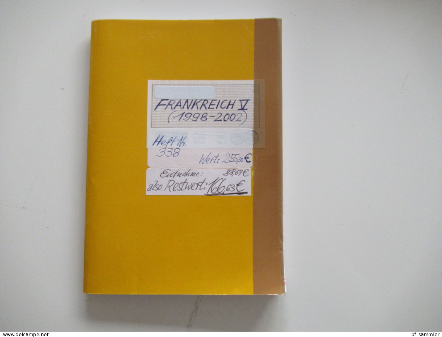 Sammlung / Interessantes Auswahlheft Europa Frankreich Ab 1998 - 2002 Viele Gestempelte Marken / Fundgrube! - Colecciones (en álbumes)