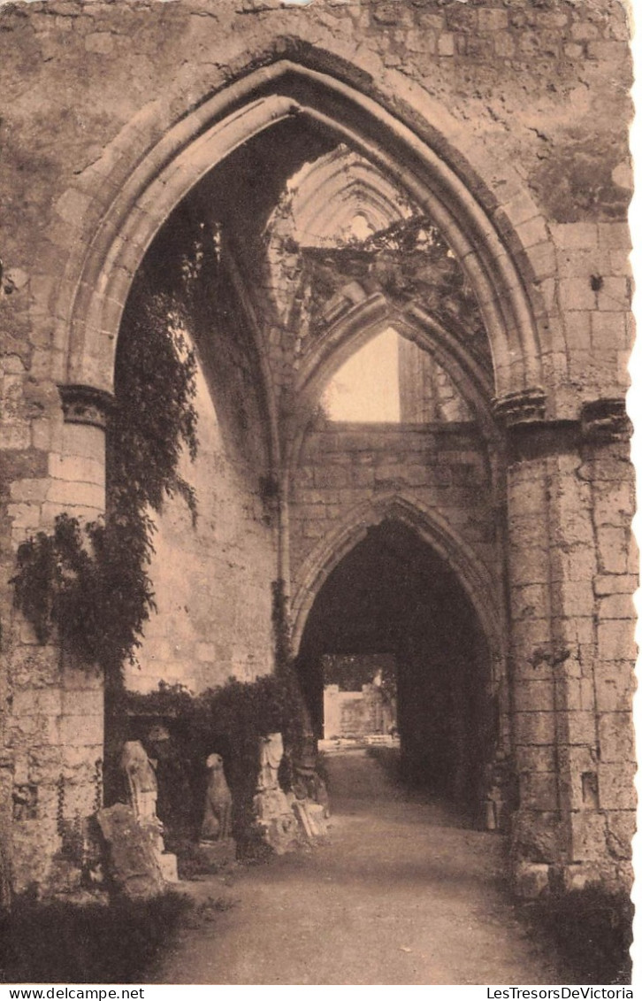 FRANCE -  Abbaye De Jumièges - Les Ruines - Eglise Saint Pierre - Passage Charles VII - Carte Postale Ancienne - Jumieges