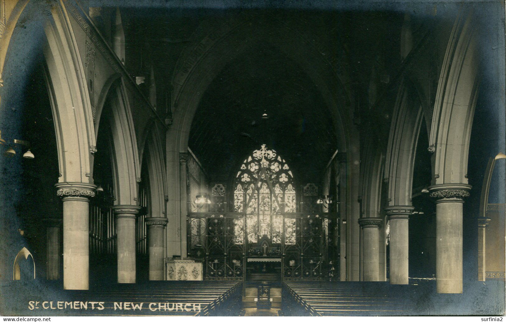 MANCHESTER - CHORLTON CUM HARDY - St CLEMENTS NEW CHURCH RP Ma792 - Manchester