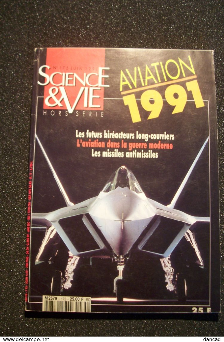 LIVRE   - SCIENCES & VIE   - AVIATION  1991  - Juin 1991 -     ( Pas De Reflet Sur L'original ) - Sciences