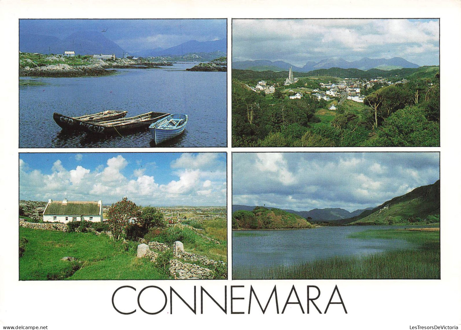 IRLANDE - Connemara - Multi-vues - Carte Postale - Galway