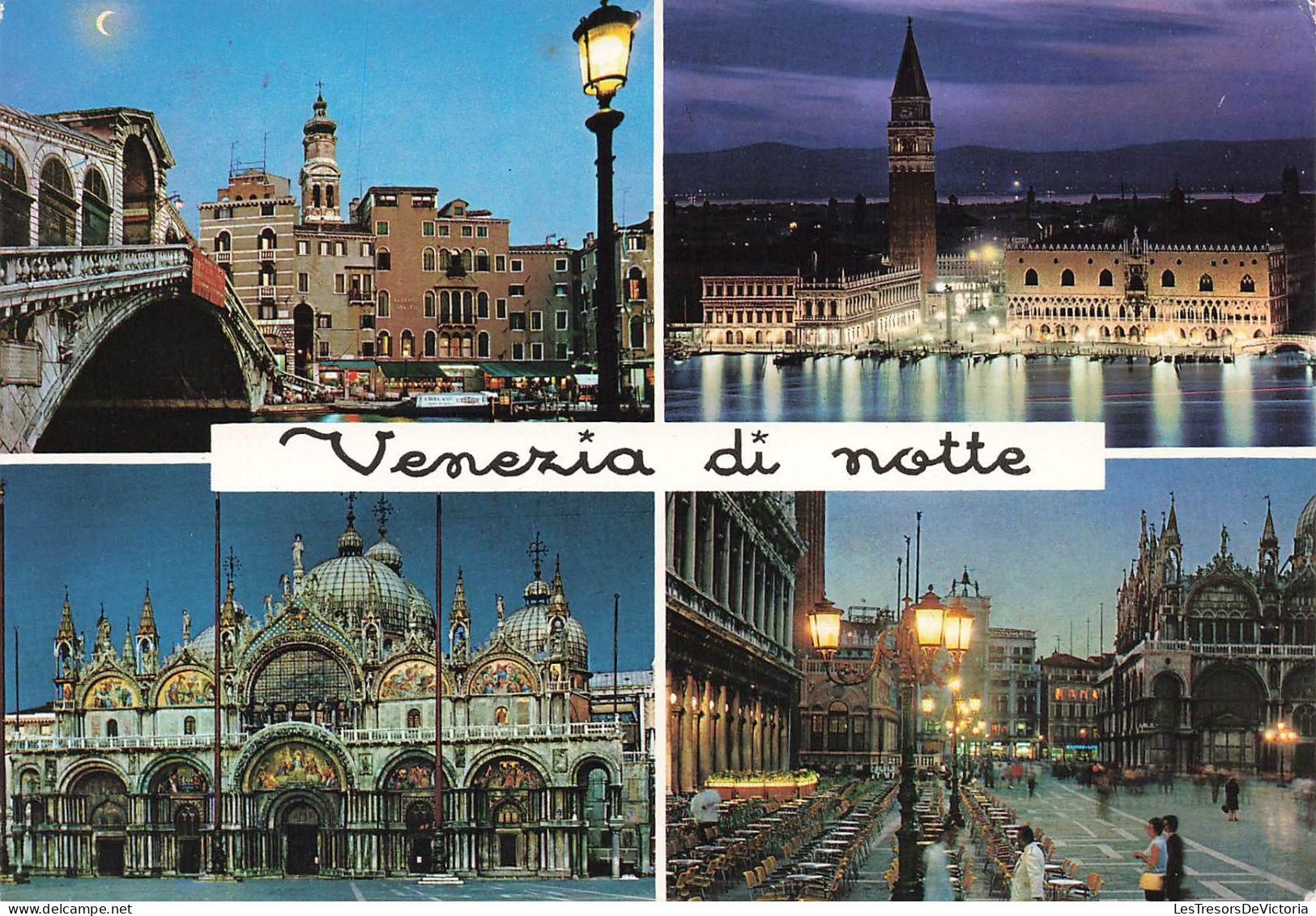 ITALIE - Venezia - Venice La Nuit - Carte Postale - Venezia (Venedig)