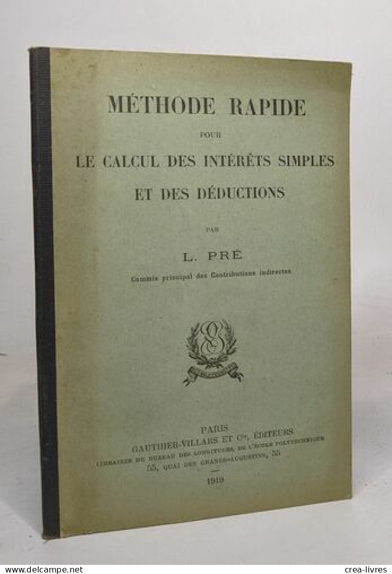 Méthode Rapide Pour Le Calcul Des Intérêts Simples Et Des Déductions - Non Classés