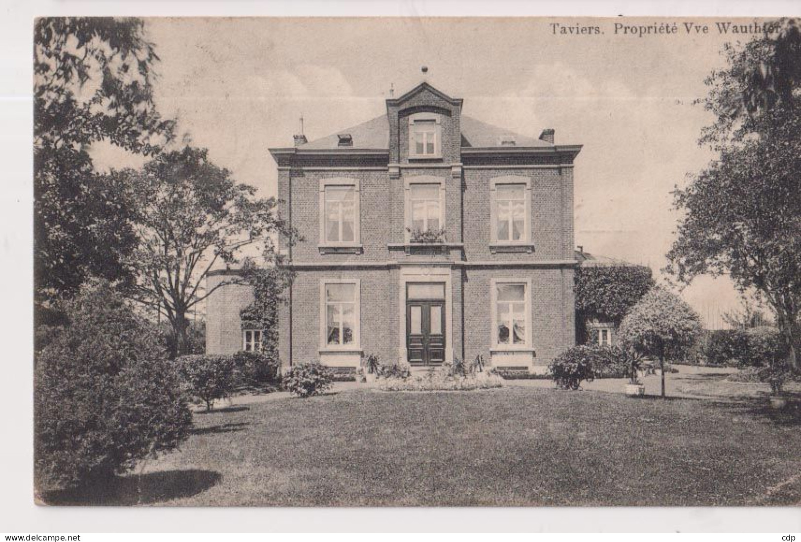 Cpa Taviers  1913 - Eghezée