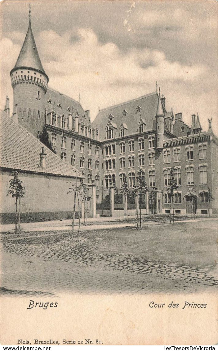 BELGIQUE - Bruges - Cour Des Princes - Carte Postale Ancienne - Brugge