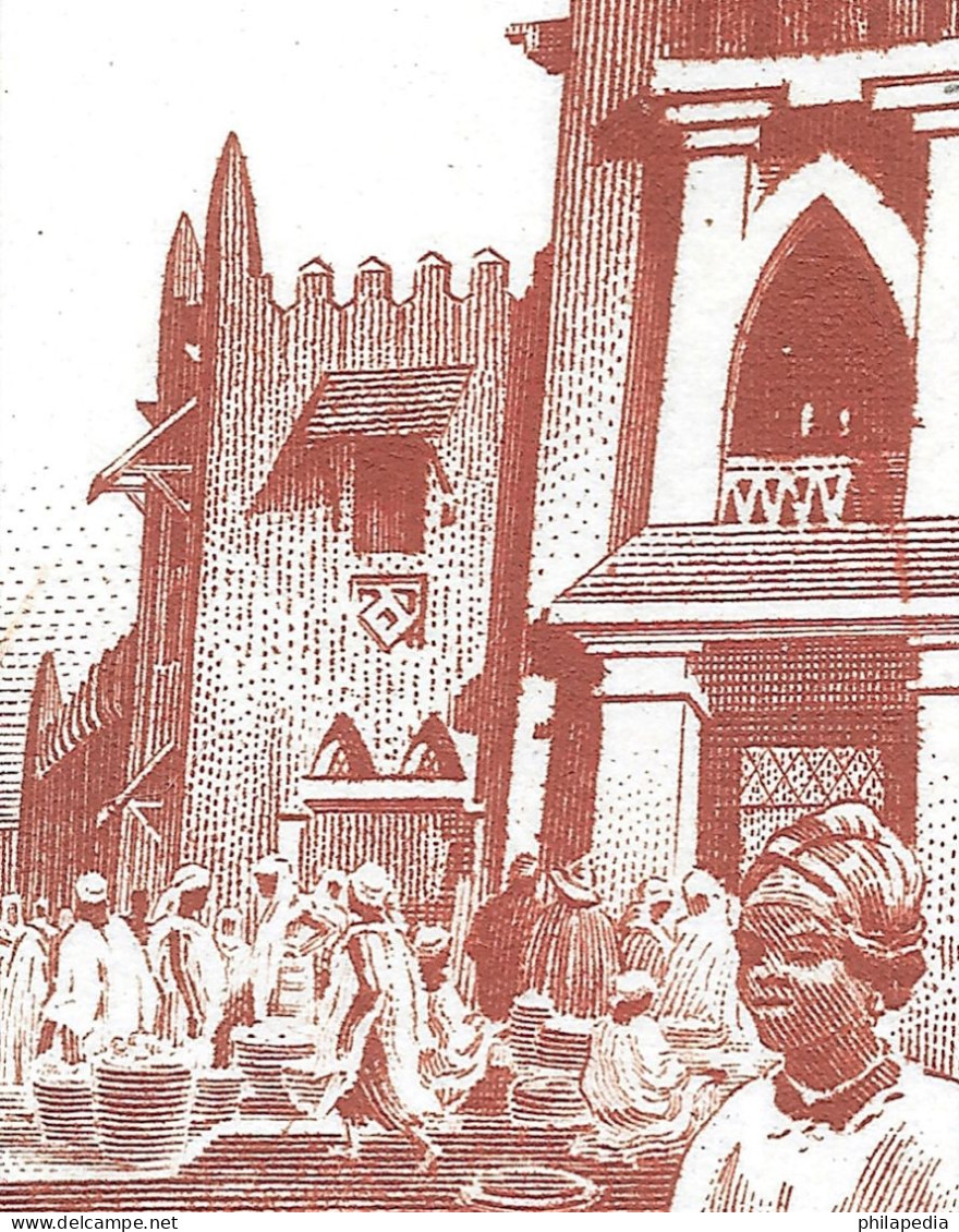 Aof France Marché Bamako Soudan Epreuve D' Artiste Signée Non Dentelé Signed Imperf Die Proof Geschnitten **1947 + 800 € - Mosques & Synagogues