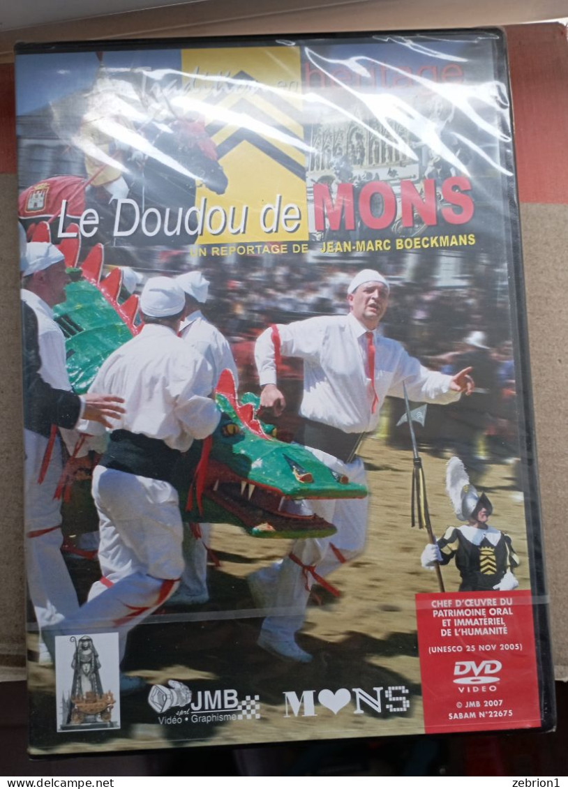 Patrimoine Le Doudou De Mons, Rare DVD Neuf . Reportage Boeckmans - Documentaires