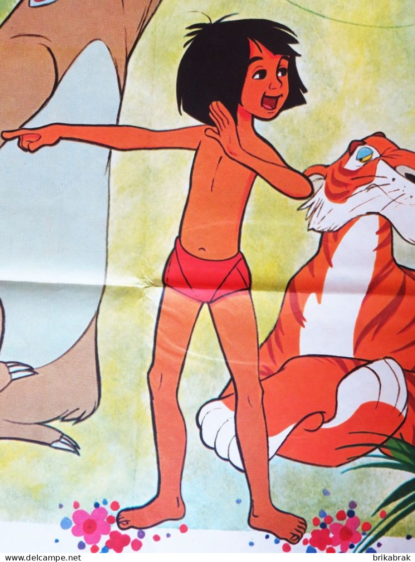 AFFICHE DE CINEMA FILM LE LIVRE DE LA JUNGLE - Walt Disney Dessin Animé Animation