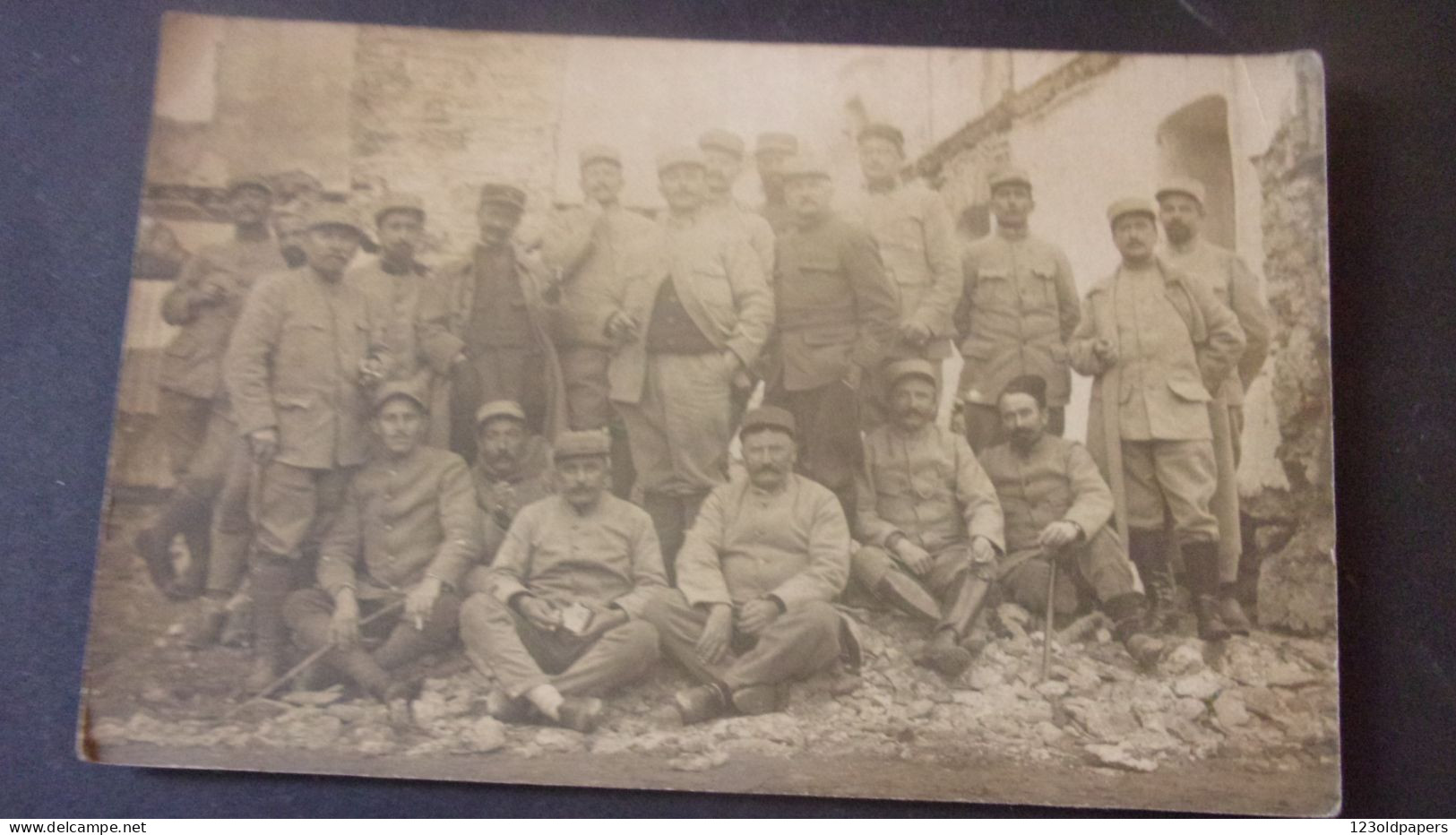 WWI Carte Photo Militaria Guerre 1916 Macédoine SOROVICH Soldats Sorowitch Griechenland - Greece