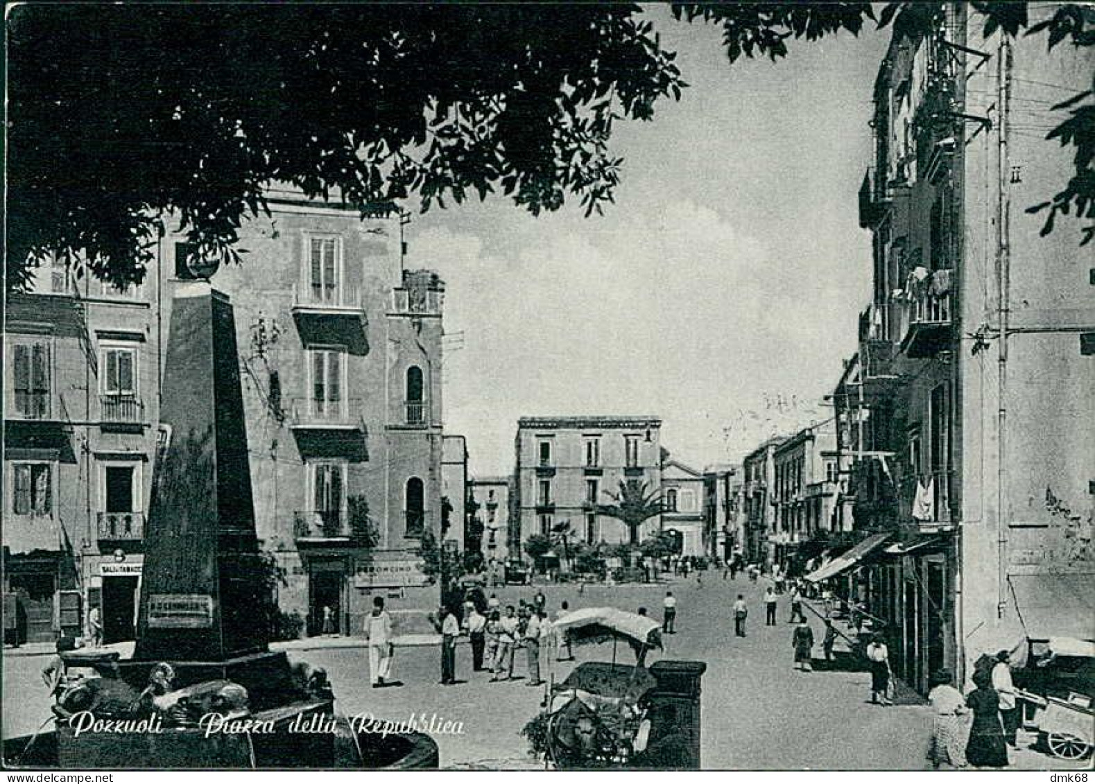 POZZUOLI - PIAZZA DELLA REPUBBLICA - EDIZIONE CONTE - ANNULLO FILATELICO XXV CENTENARIO FONDAZIONE 1972 (19150) - Pozzuoli