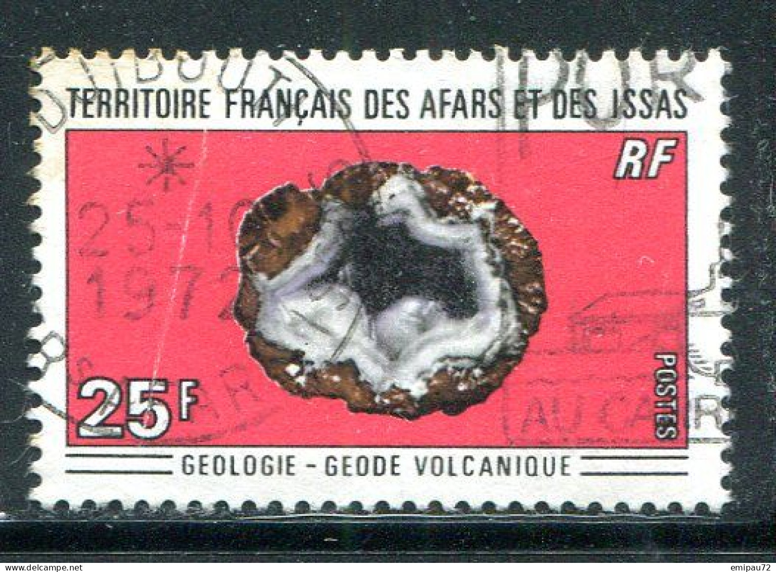 AFARS Et ISSAS- Y&T N°370- Oblitéré - Used Stamps