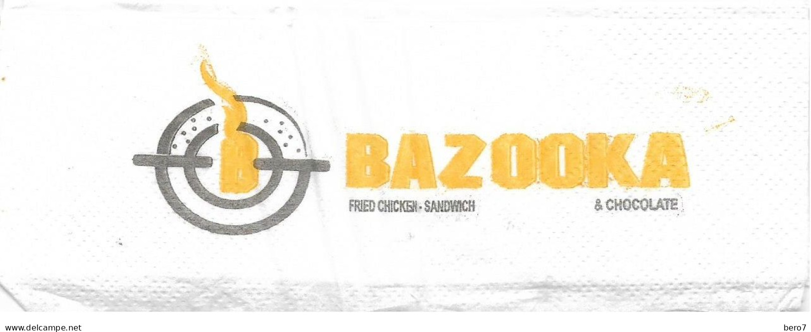 EGYPT - Bazooka Napkins (Egypte) (Egitto) (Ägypten) (Egipto) (Egypten) Africa - Reclameservetten