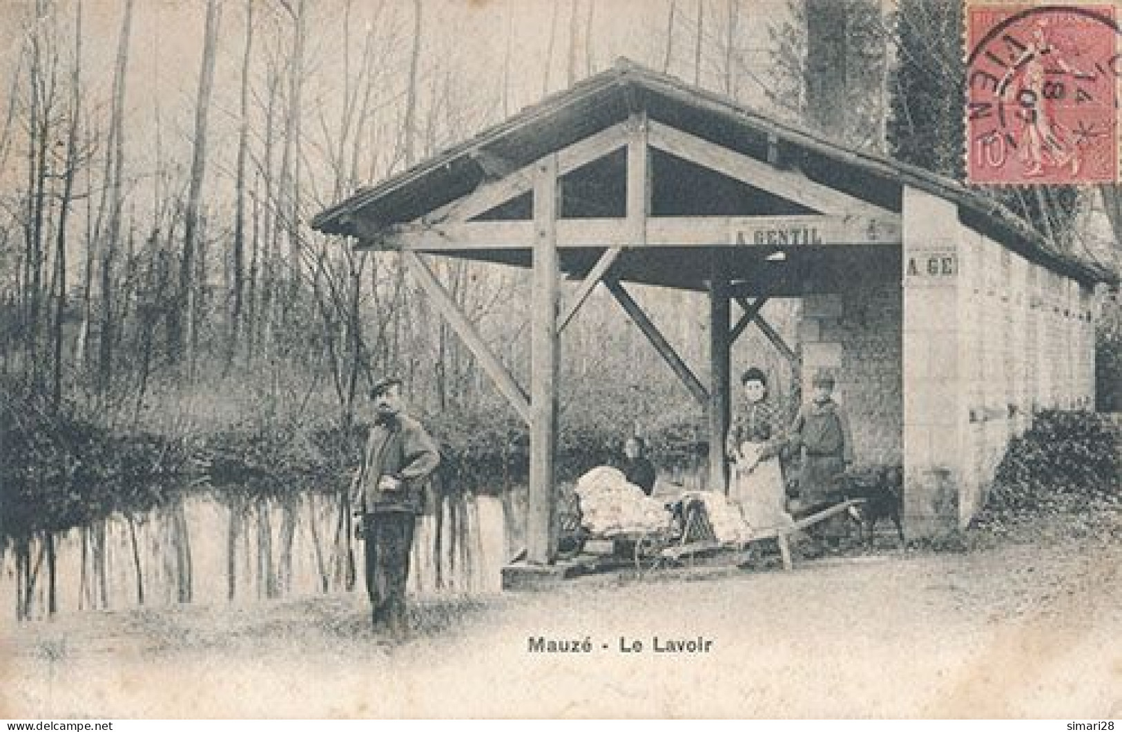 MAUZE - LE LAVOIR - Mauze Sur Le Mignon