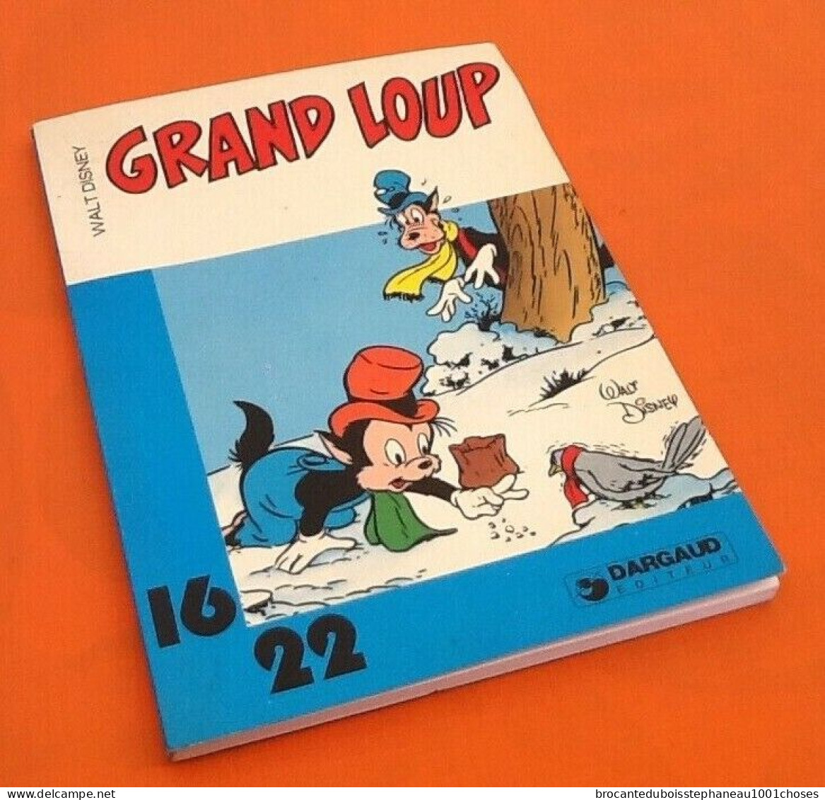 Walt Disney  Grand Loup  (1988)  Dargaud Editeur - Disney