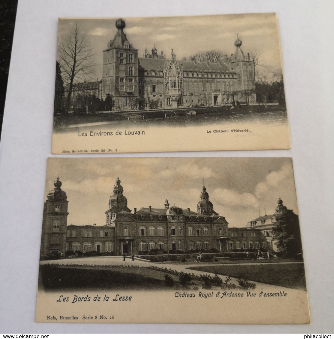 Collectie Belgie - Belgique 34 X Chateau - Kasteel Ca 1900 - Colecciones Y Lotes