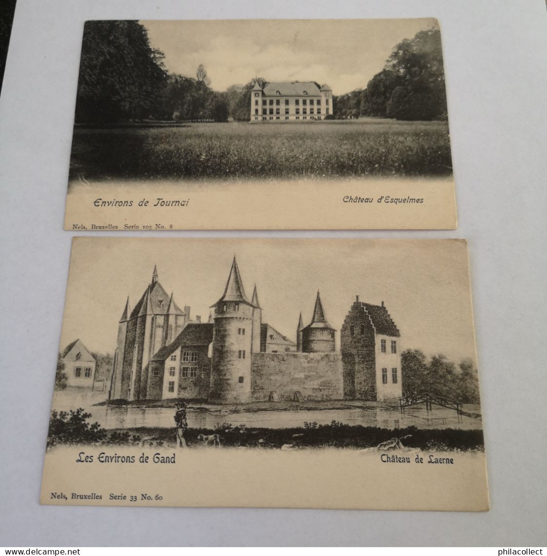 Collectie Belgie - Belgique 34 x Chateau - Kasteel ca 1900