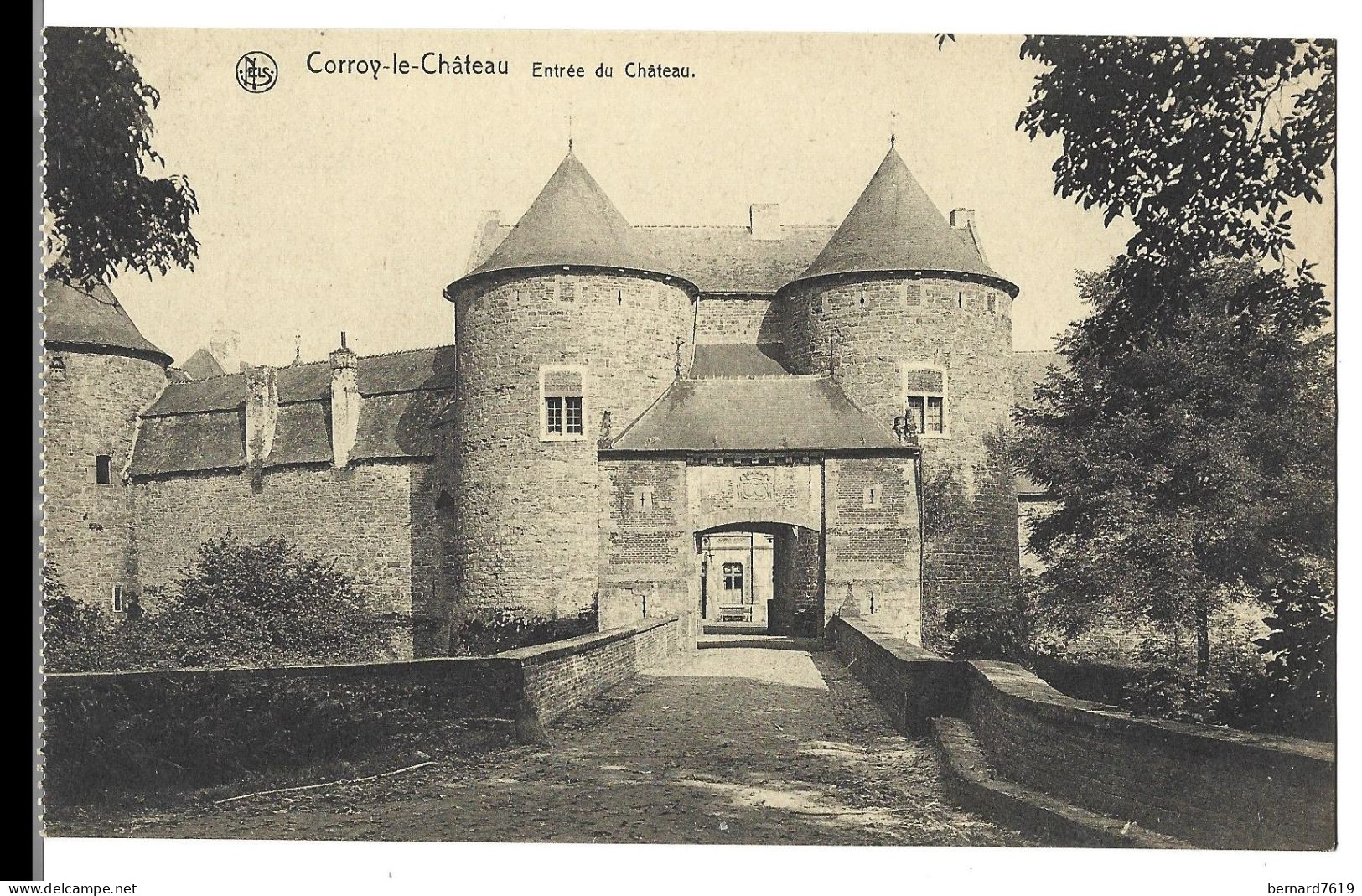 Belgique -  Corroy Le Chateau -  Entree Du  Chateau - Gembloux