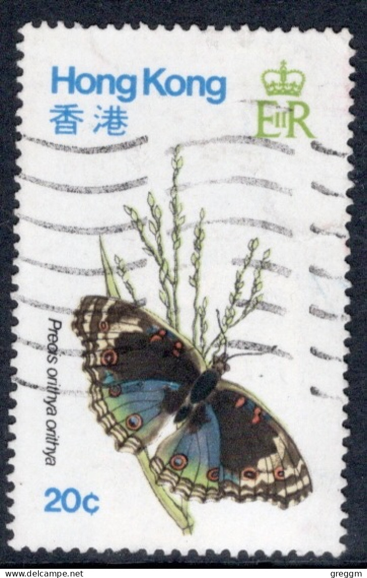 Hong Kong 1979 A Single Stamp From The Set Showing Butterflies In Fine Used - Usados