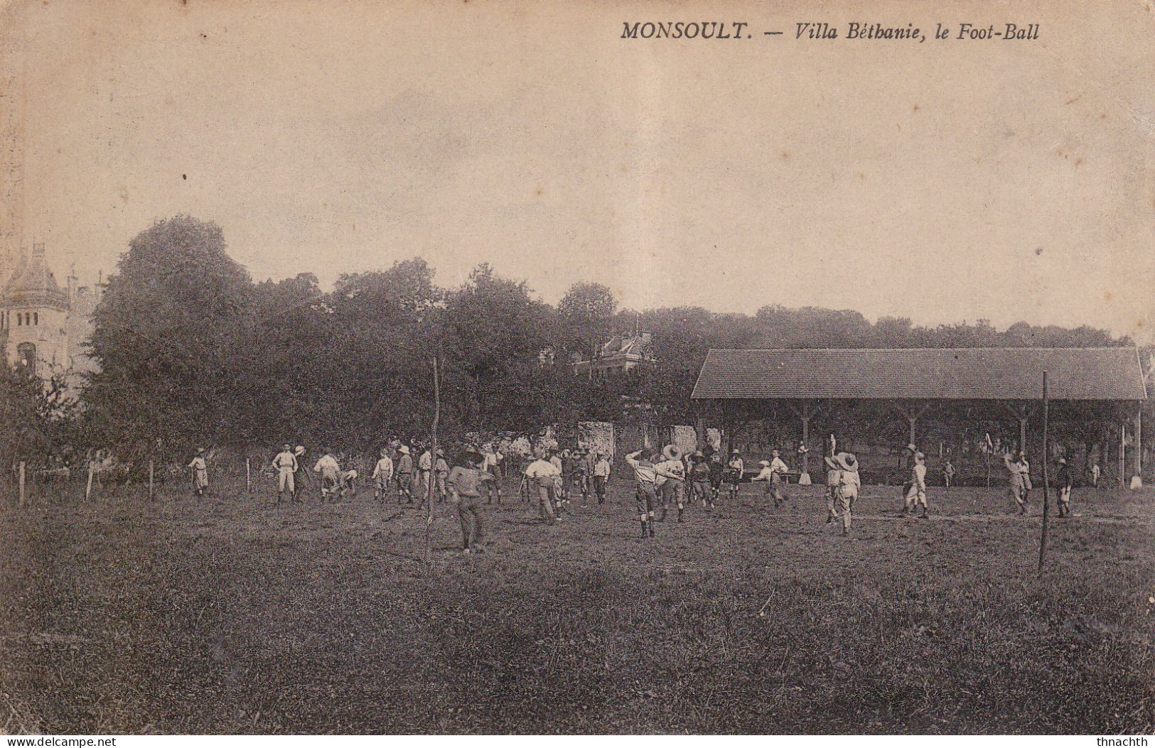 1908 Monsoult Villa Bethanie Le Foot-ball - Montsoult
