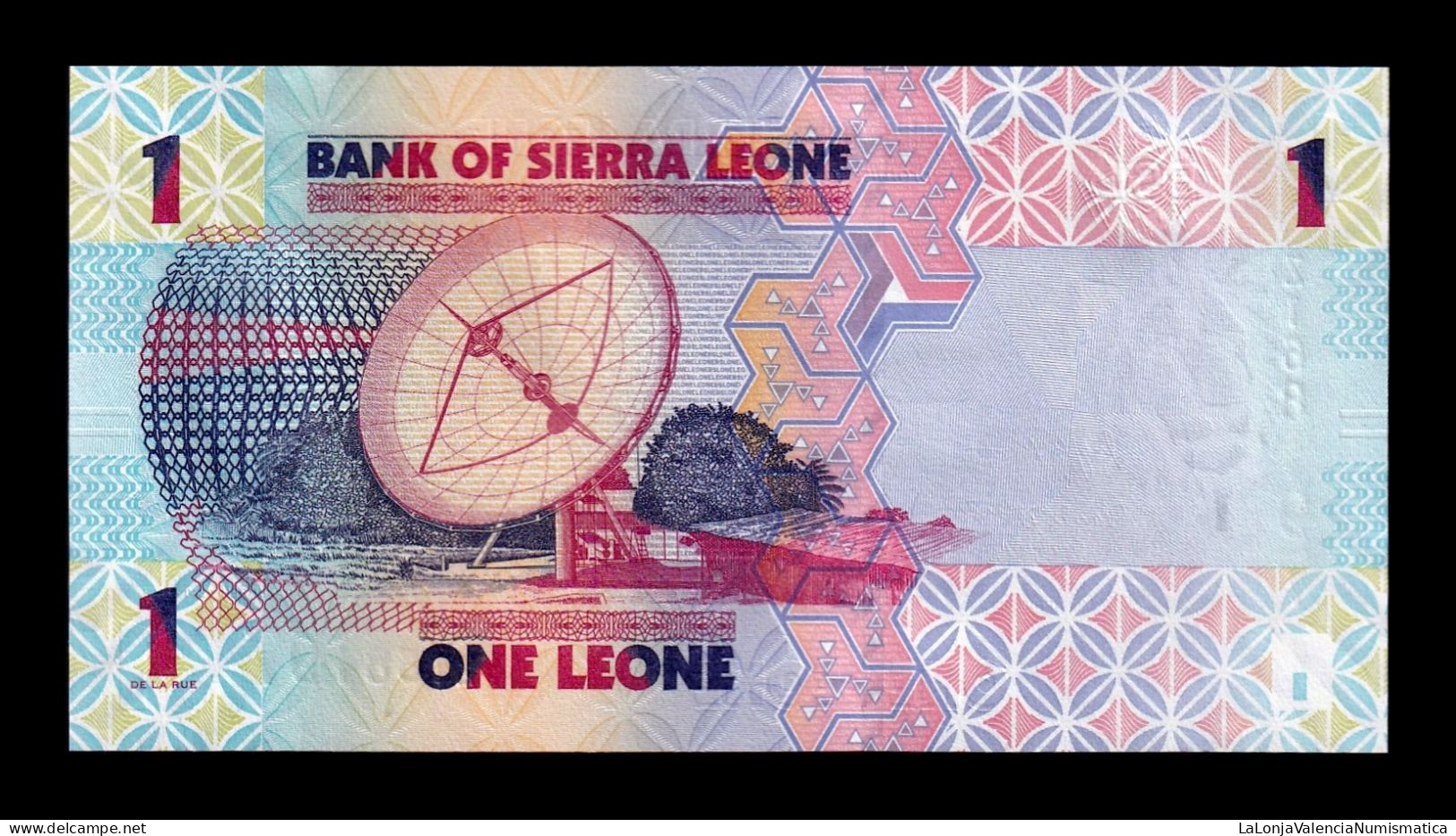 Sierra Leona Leone 1 Leone 2022 Pick 34r Replacement Z Sc Unc - Sierra Leone