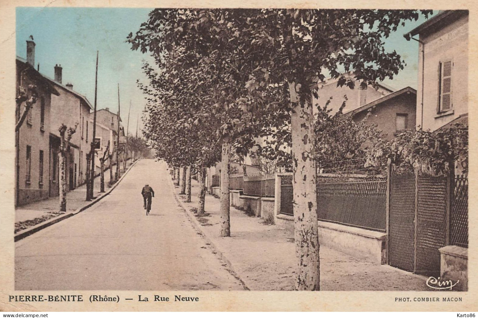 Pierre Bénite * La Rue Neuve * Villageois - Pierre Benite