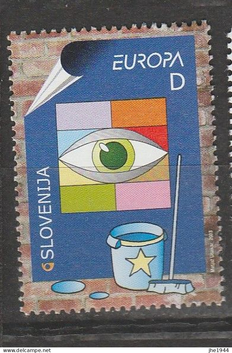 Slovenie Europa 2003 N° 391 ** Art De L'affiche - 2003