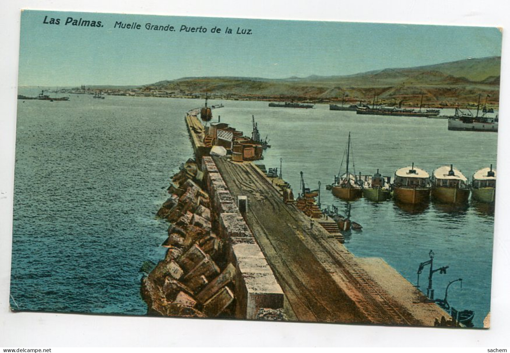 ESPAGNE LAS PALMAS PUERTE De La LUZ   Muelle Grande   Quais   D13 2023 - La Palma