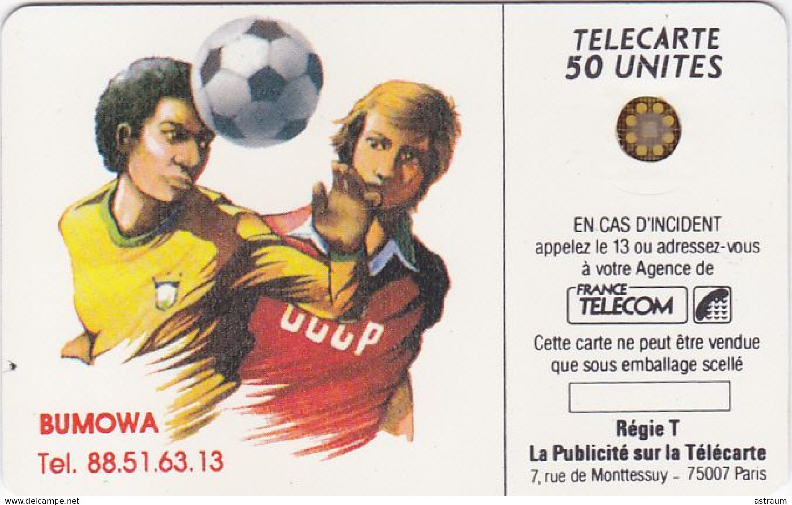 Telecarte Privée D191 NEUVE - Coupe Du Monde De Football - 1100 Ex - Sc5an - 50 Un - Ad Uso Privato