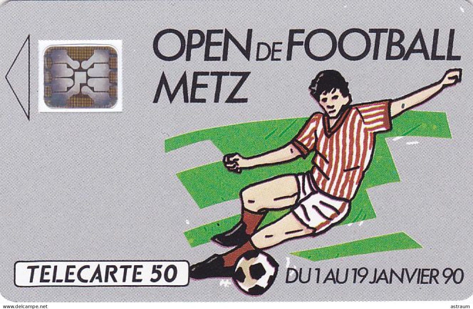 Telecarte Privée D193 NEUVE - Open De Football Metz - 3000 Ex - Sc5an - 50 Un - Telefoonkaarten Voor Particulieren