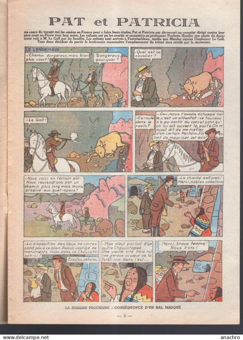 Magazine FILLETTE  N°401 De 1954 Les Esquimaux AGGIE LILI Le Capitaine FRACASSE - Fillette