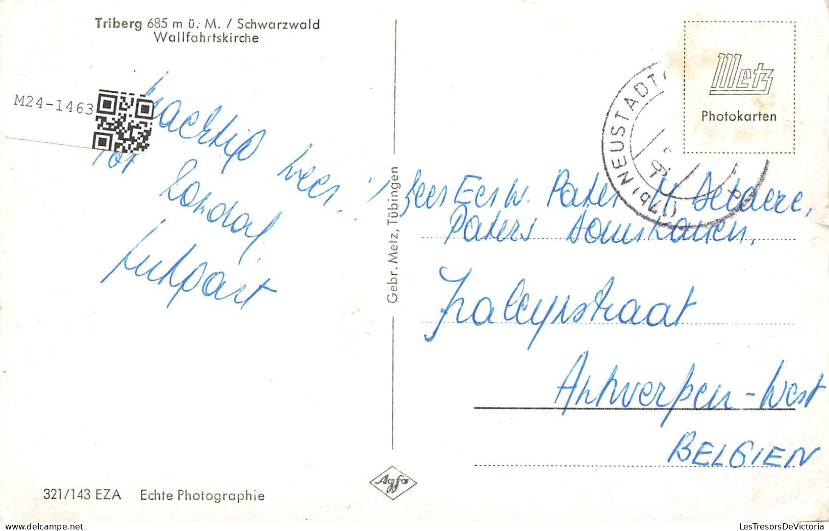 ALLEMAGNE - Triberg Im Schwarzwald - Sanctuaire - Carte Postale Ancienne - Triberg